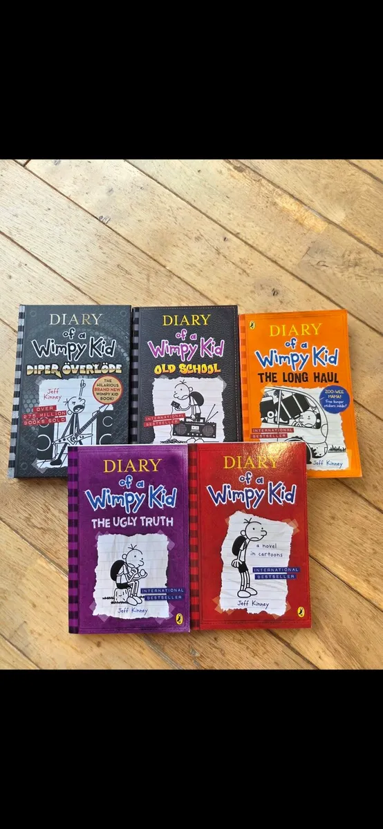 5 diary of a wimpy kid collection