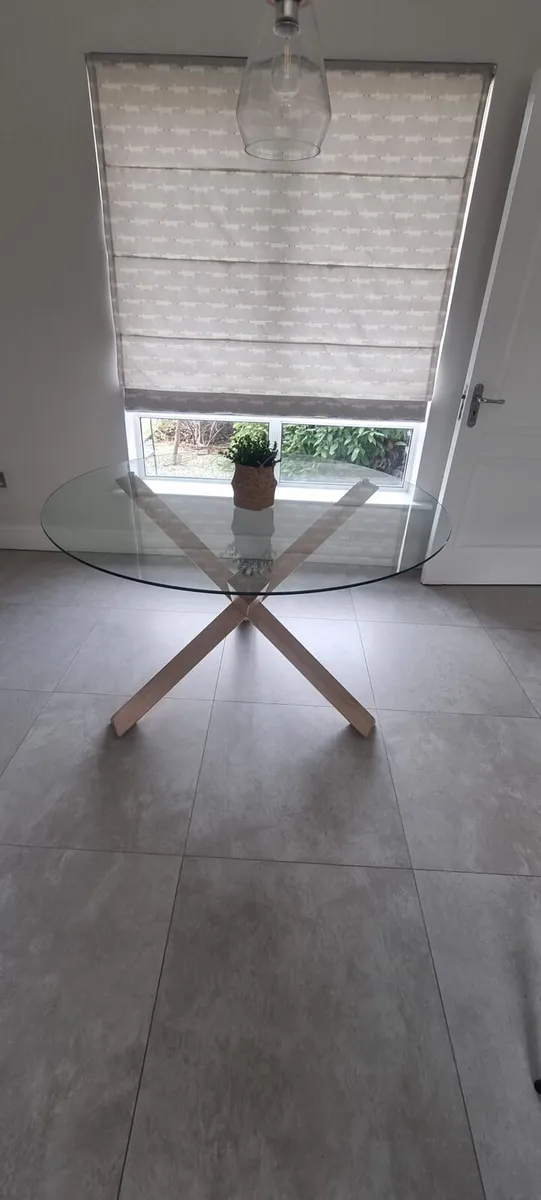 Glass Kitchen Table - Image 3