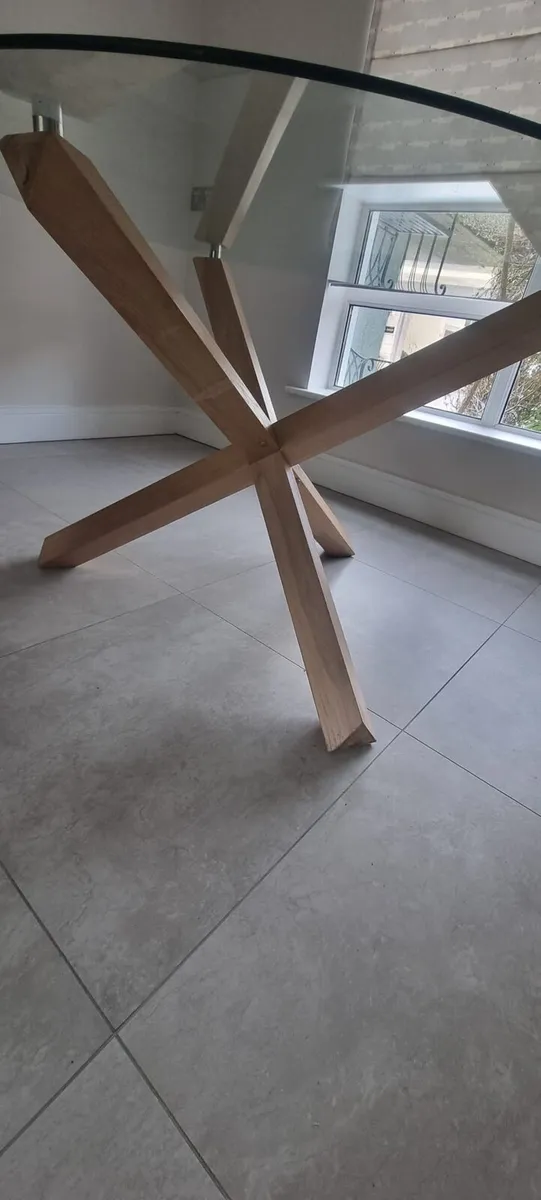 Glass Kitchen Table - Image 4