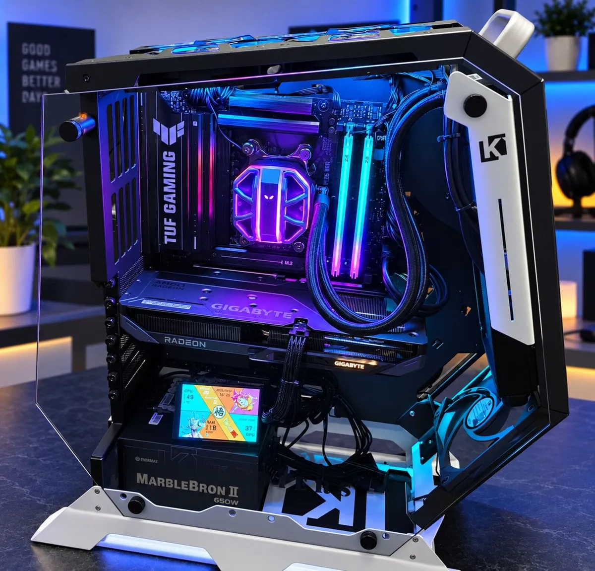 Kediers Ryzen 5 9600X RX 9060 XT 16GB Gaming PC - Image 2