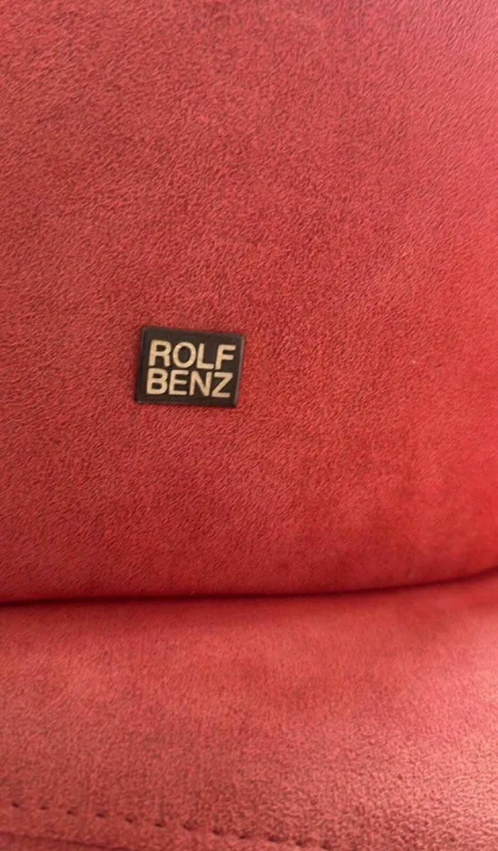 Red sofa /sofa bed - Image 2