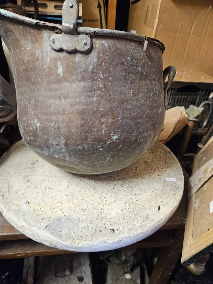 Vintage Copper Coal Bucket - Image 3