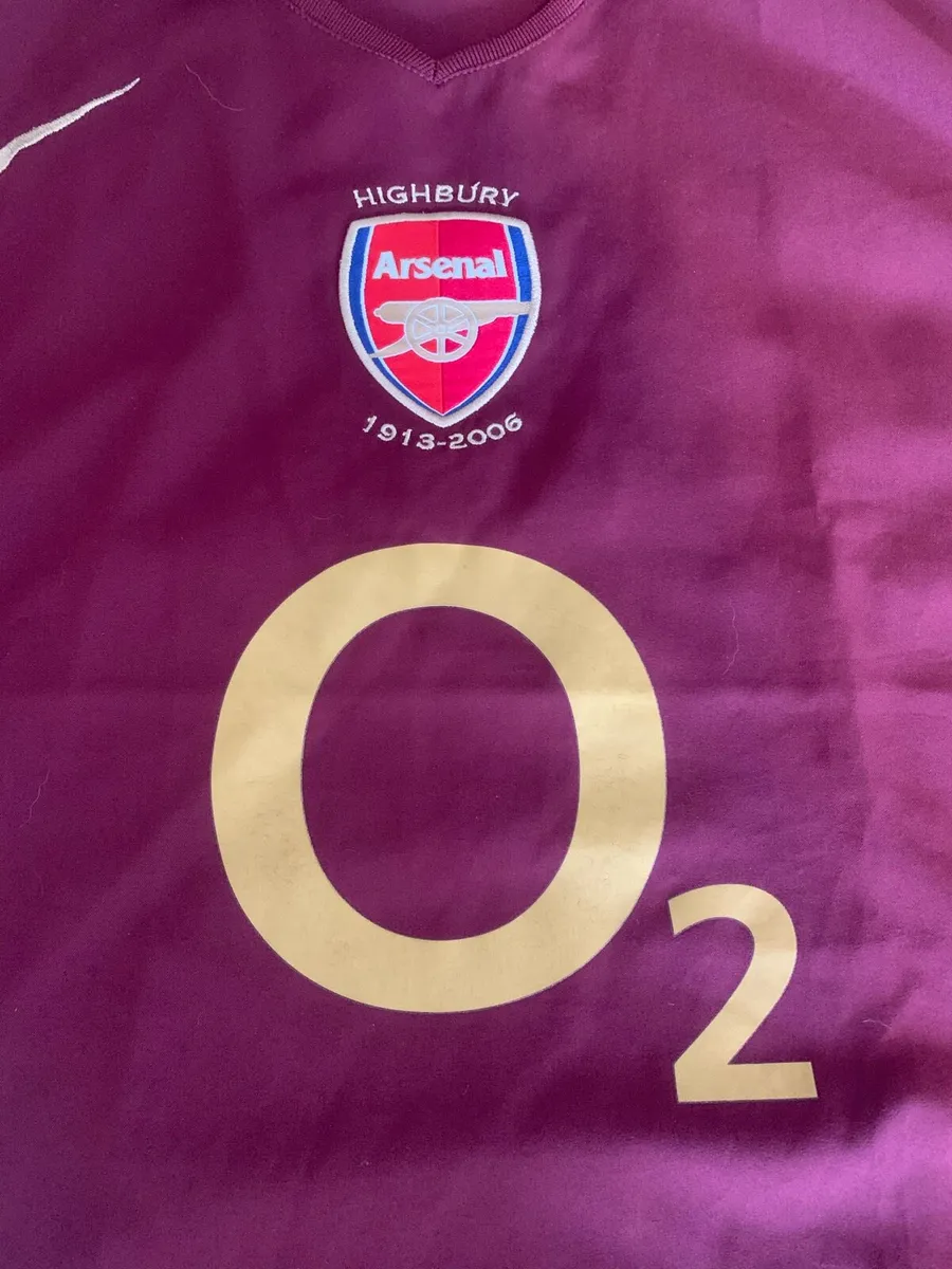 Vintage Arsenal Nike 2005/06 - Image 3