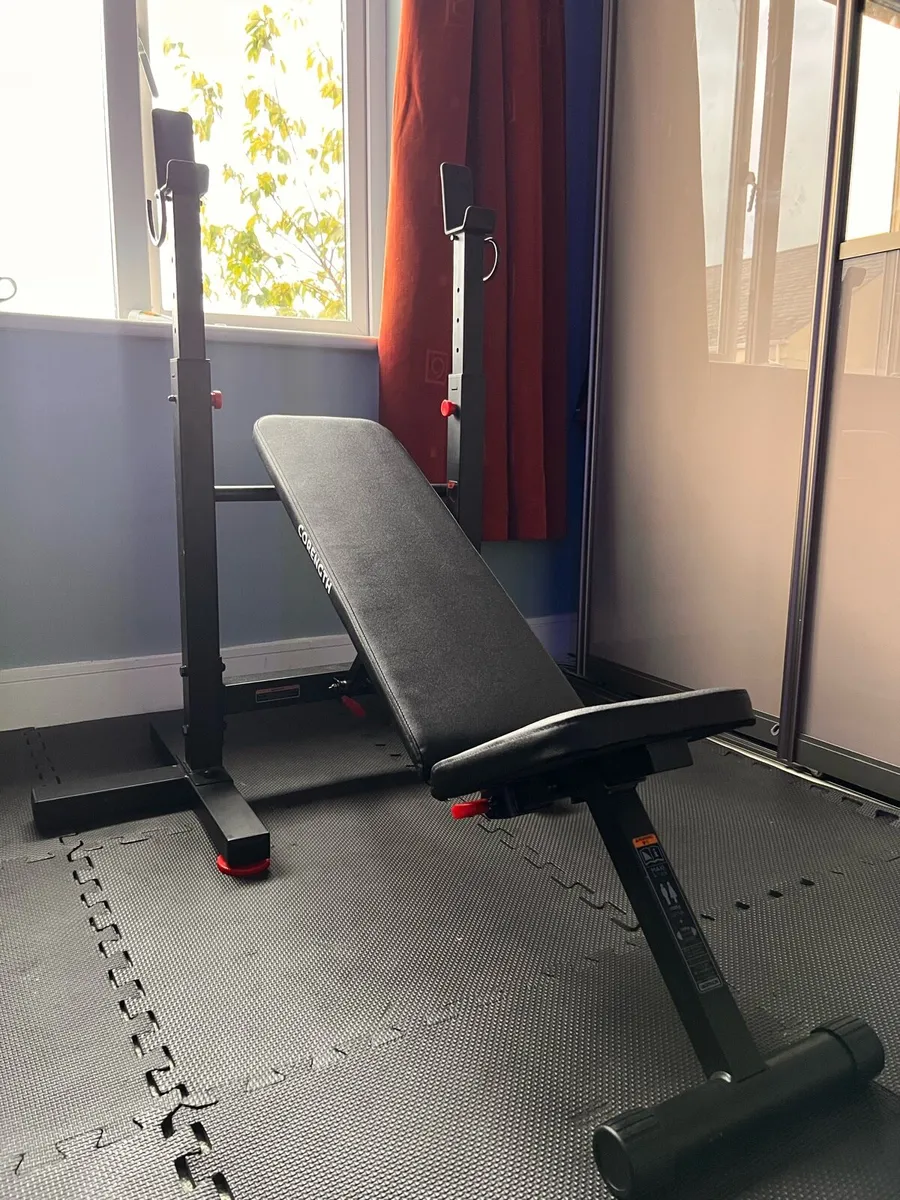 Home Gym Set- 40kg Adjustable Dumbbells & Bench - Image 4
