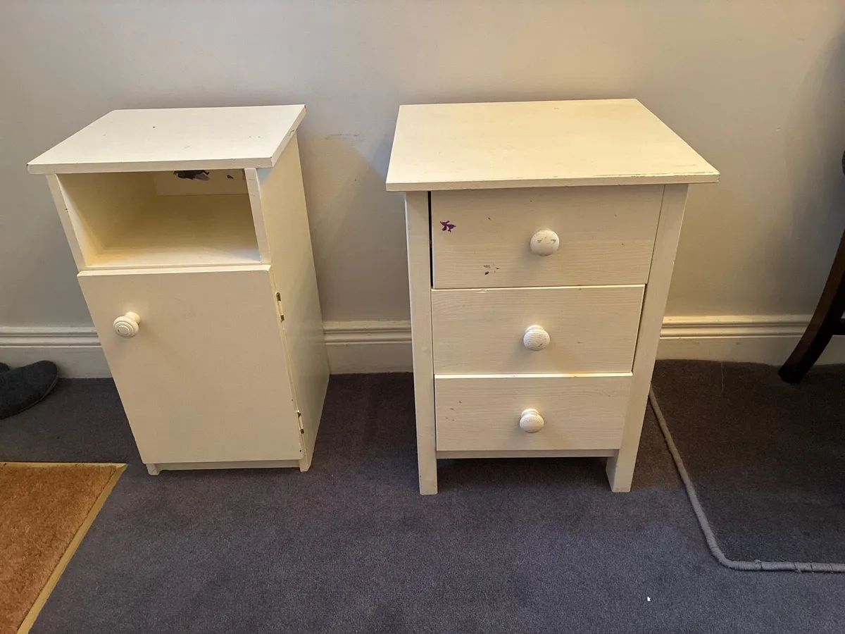 Bedside lockers - Image 1