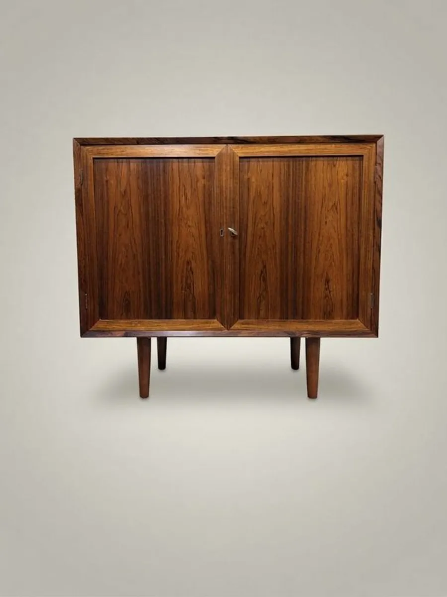 FLASH SALE ! Was 1100 now 875 ! 1960s Lyby Mobler Danish Compact Sideboard in Rosewood - Image 1