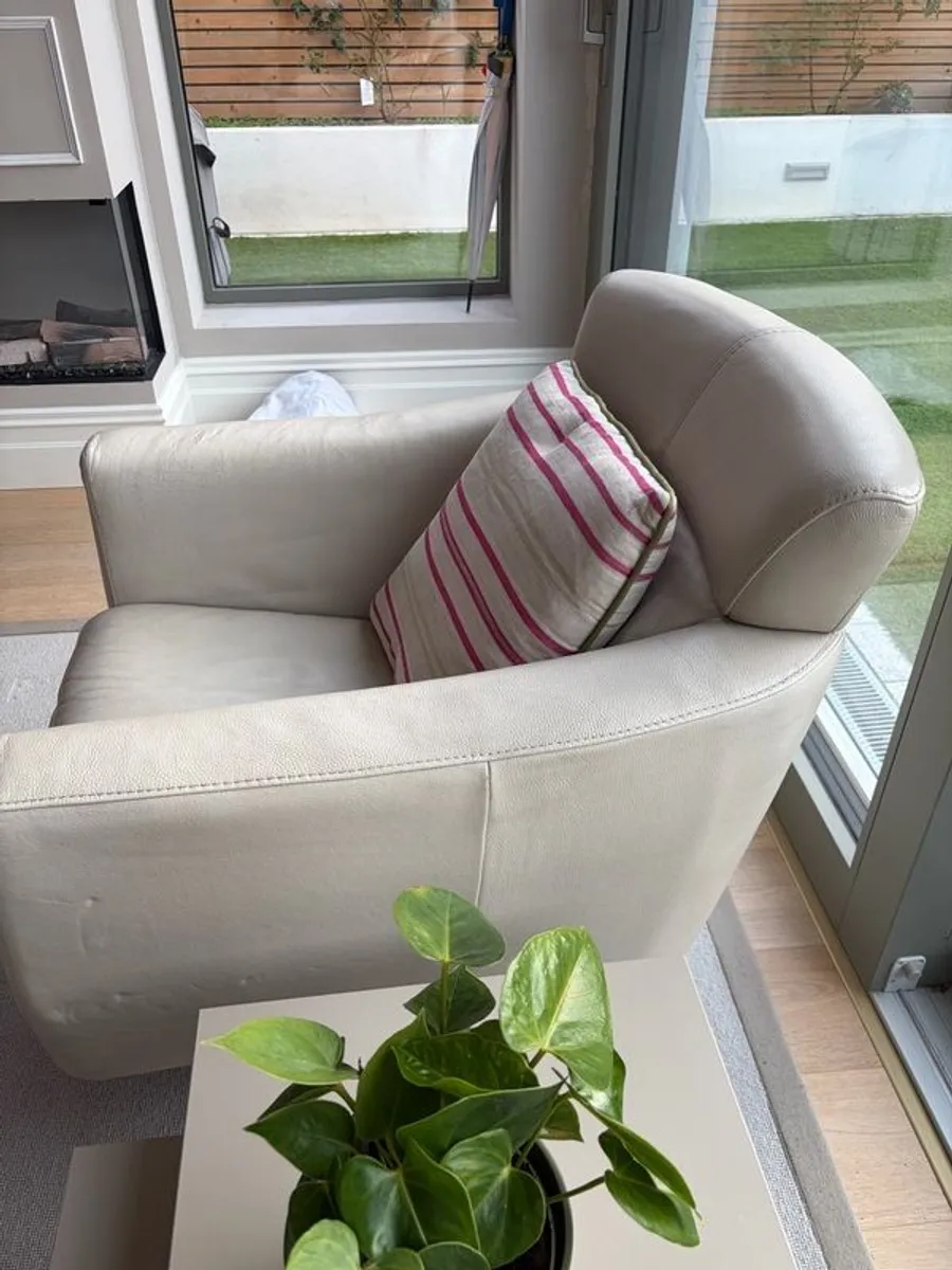 Leather Swivel Chairs - Image 4