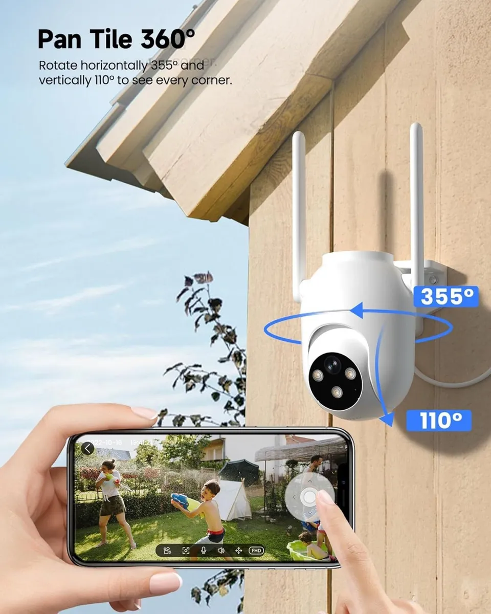 CCTV Camera with SIM . NO WIFI NEEDED - Image 2