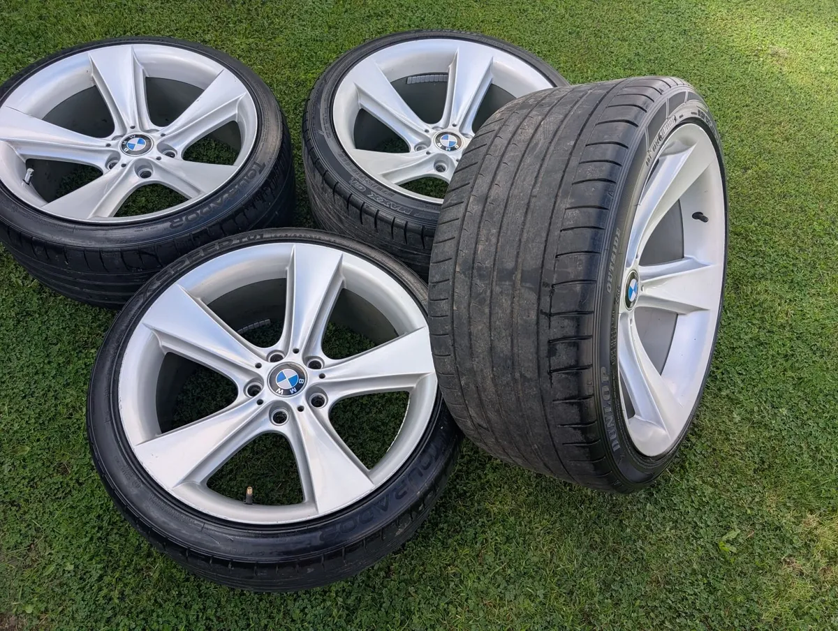 R19 BMW 5X120 STYLE 128 ,FAT 5S wheels - Image 2