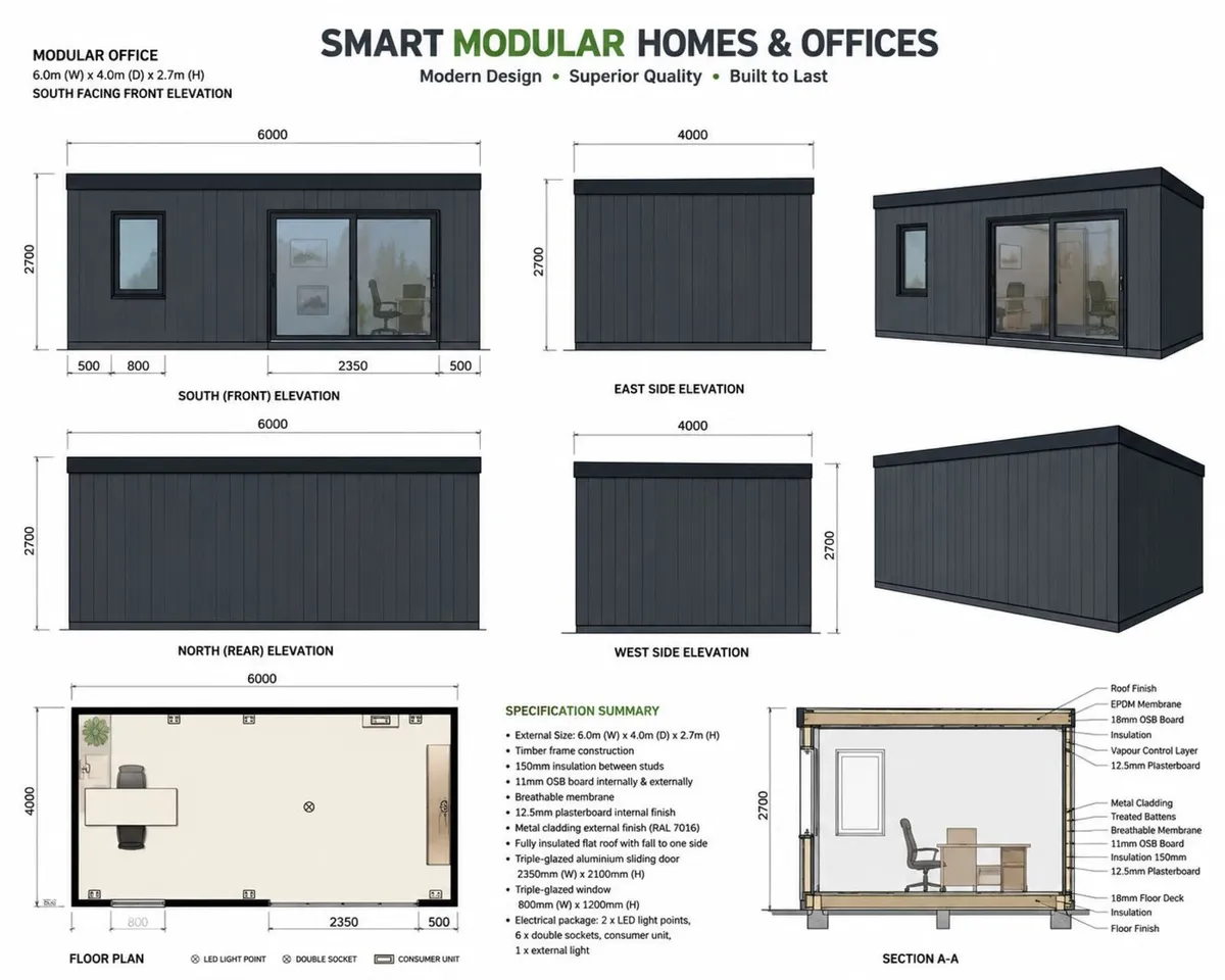 Modular Office and Gymnastic room - Image 1