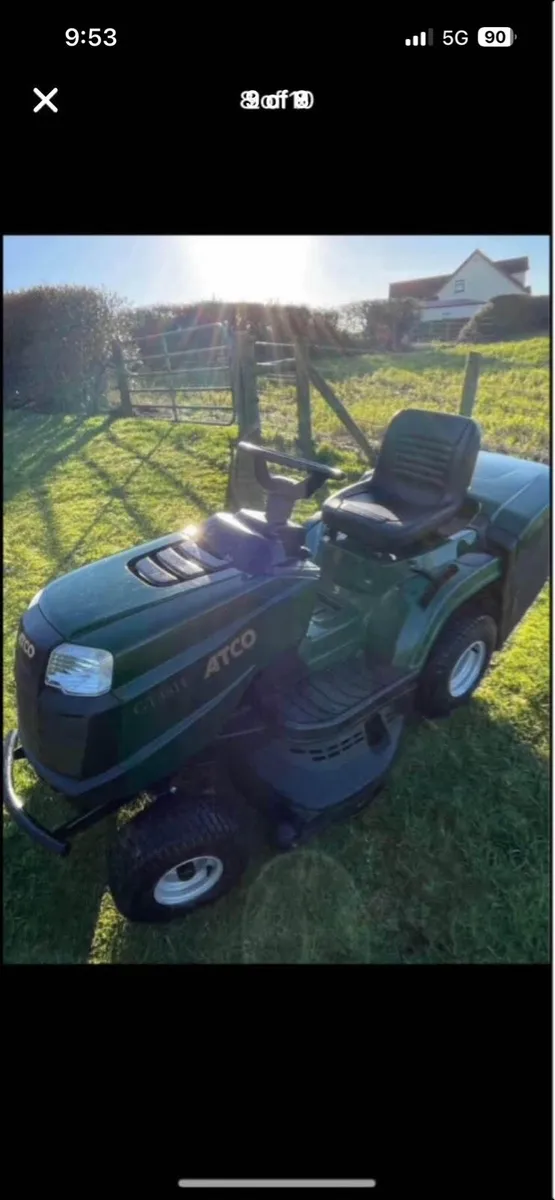Ride on lawnmower - Image 3