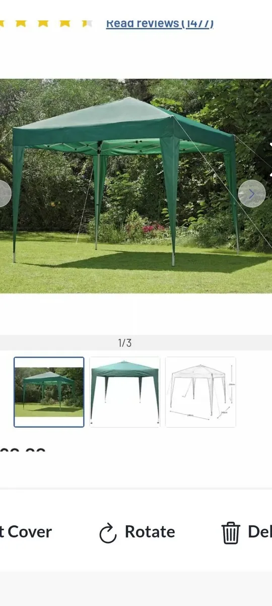 Brand new pop-up gazebo still in box - Image 4