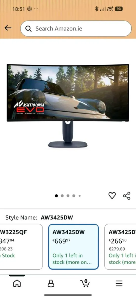 Alienware AW3425DW - Image 2