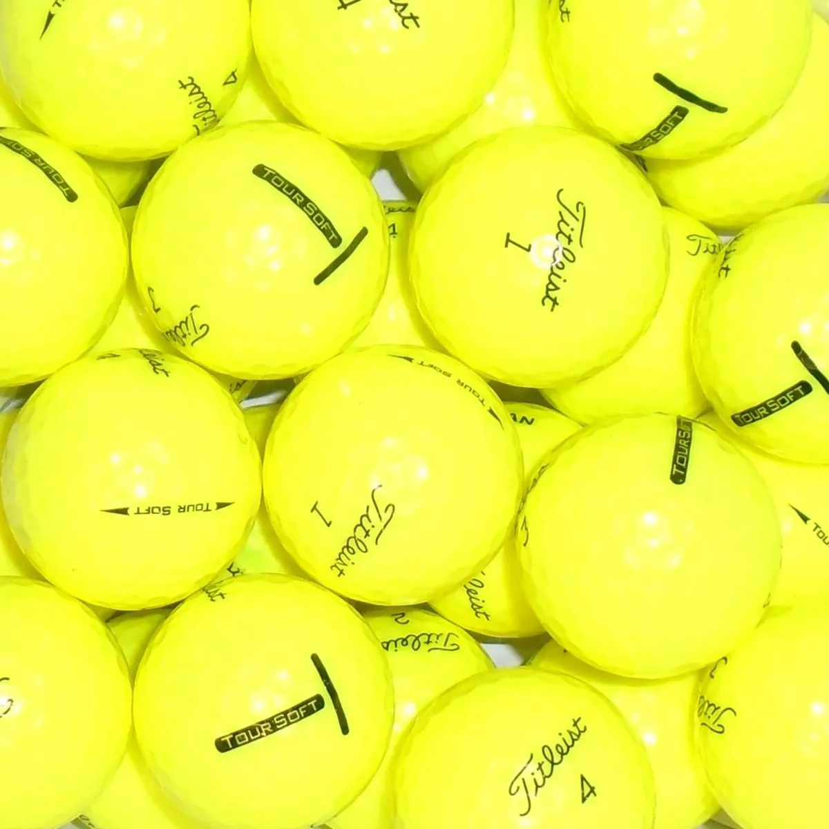 Titleist Tour Soft Yellow Lake Golf Balls - 15