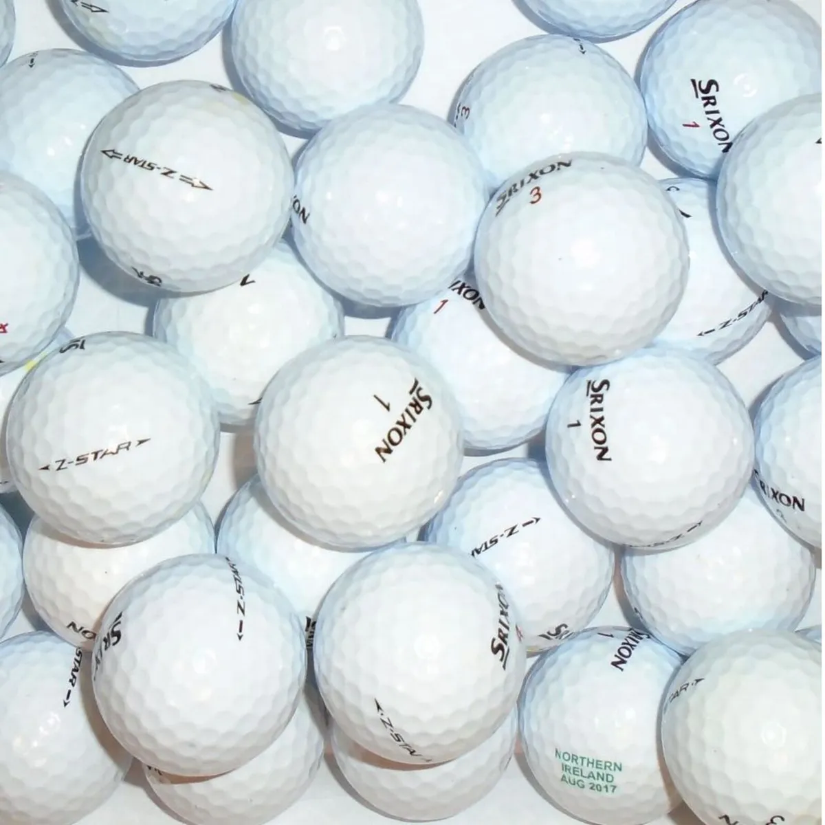 Srixon Z-Star Mix - Pearl/A Grade Lake Balls - 20