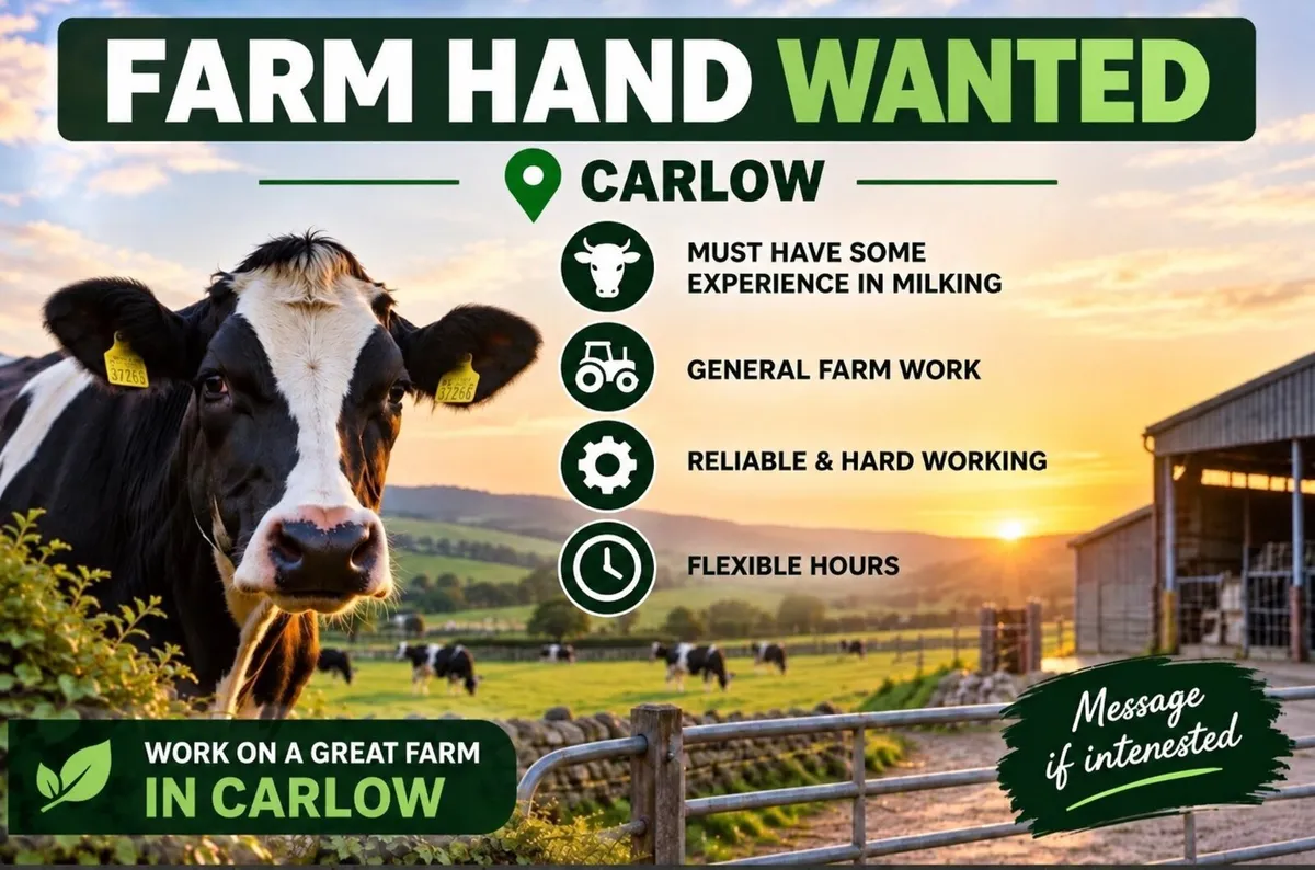 Farm hand needed