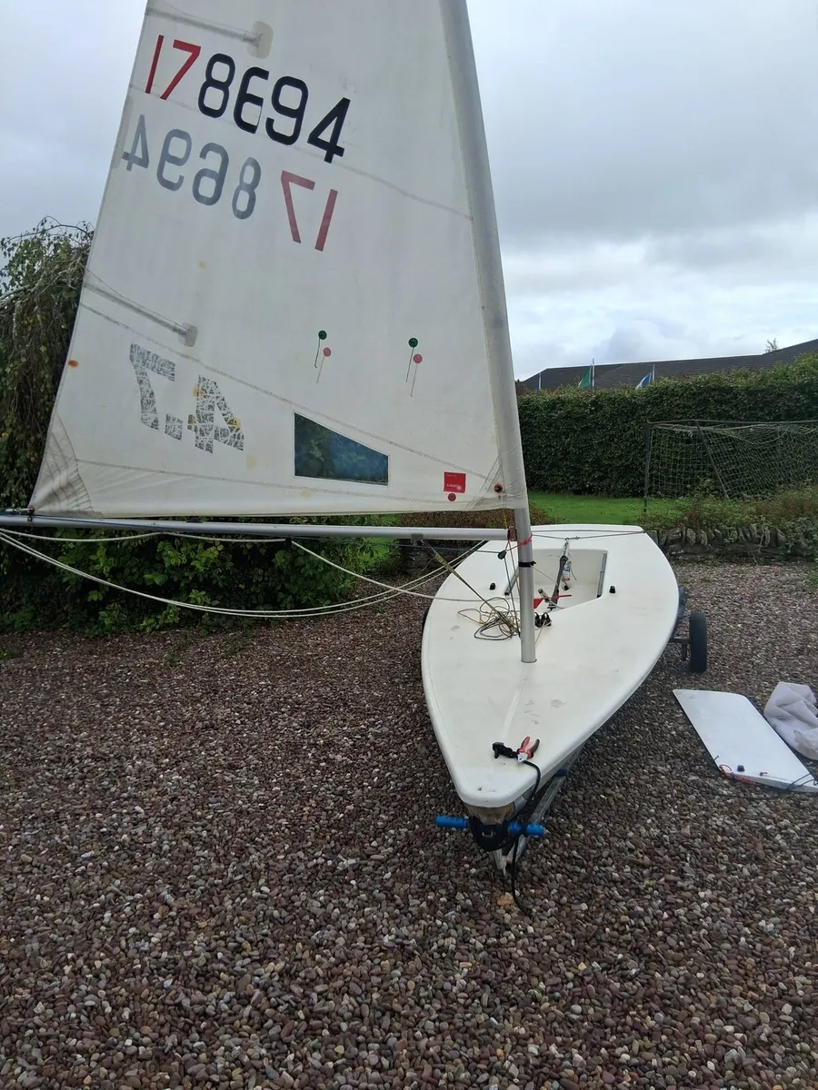 Laser Dinghy 4.7 and full size - Image 1