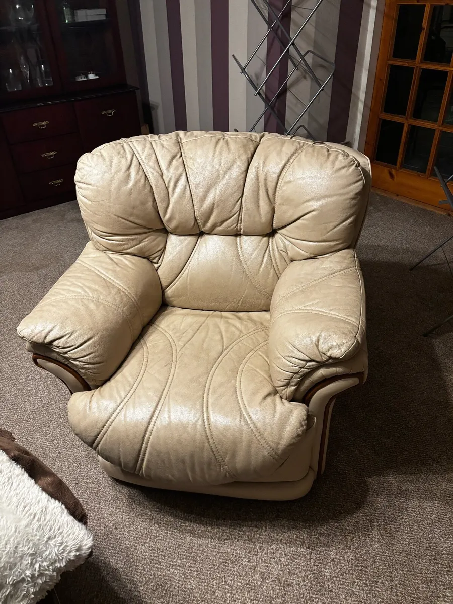 Leather Sofa - Image 2