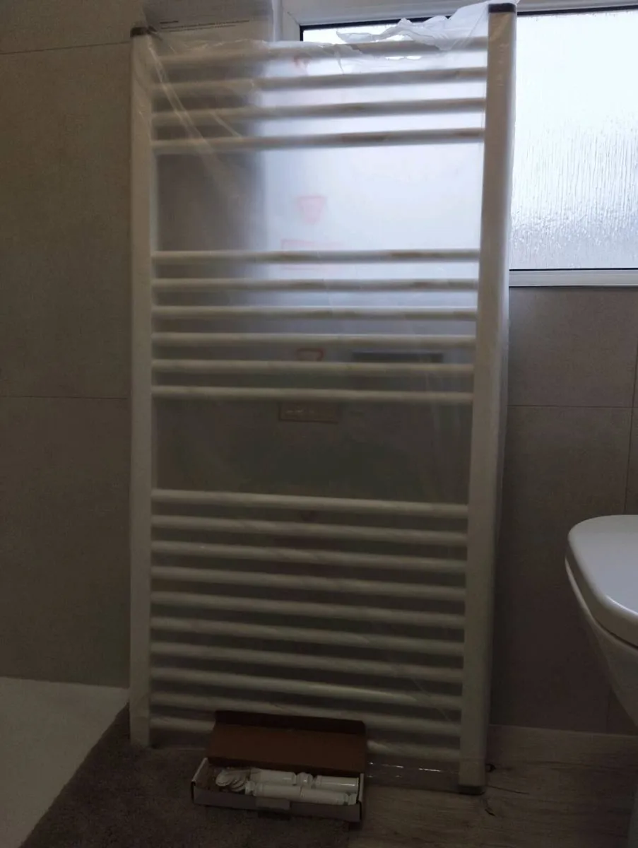 New white towel radiator - Image 4