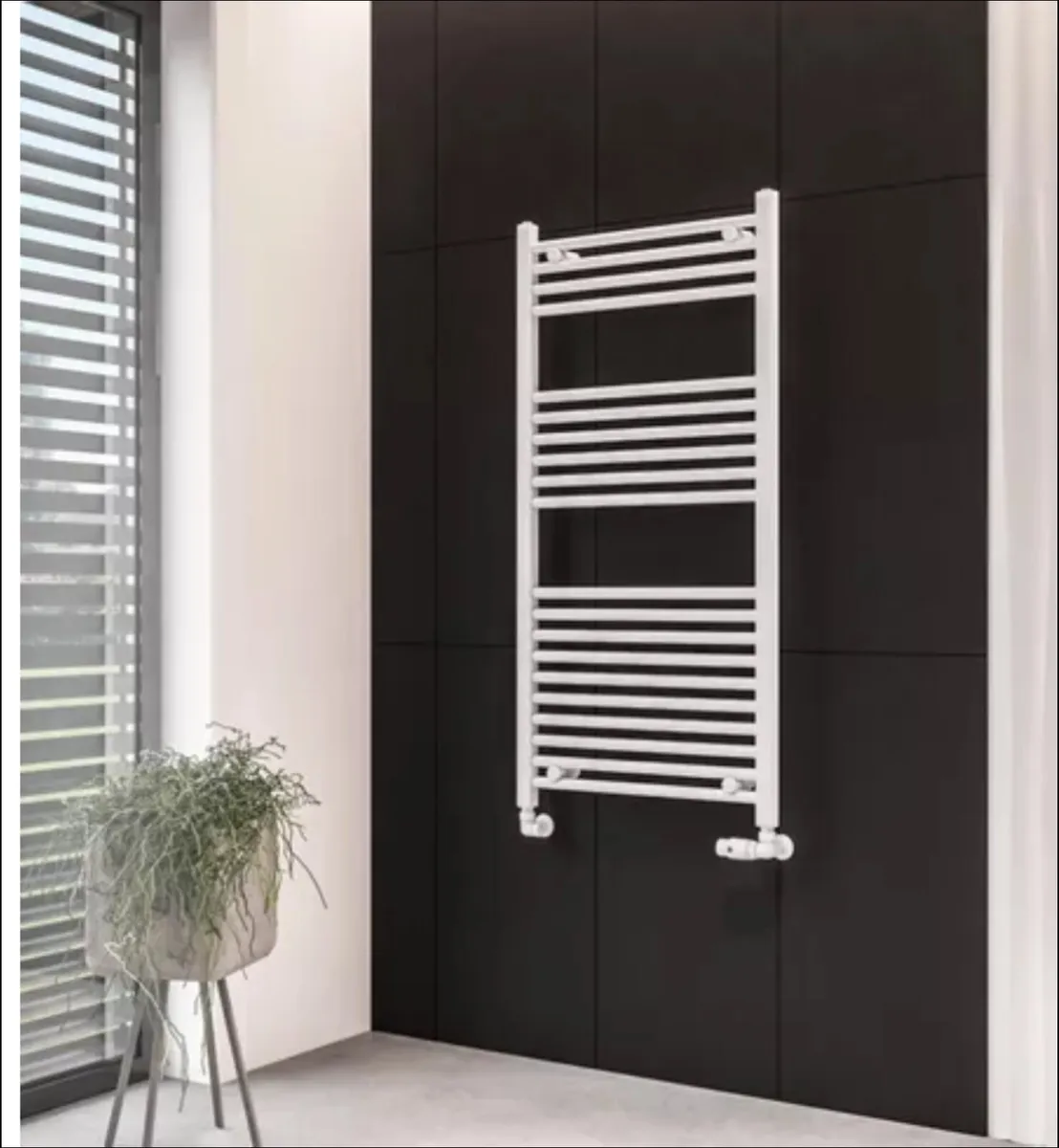 New white towel radiator - Image 1