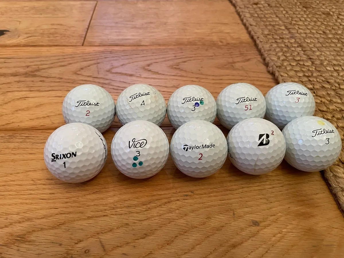 Golf Balls Titleist/Taylor Made/Srixon - Image 4