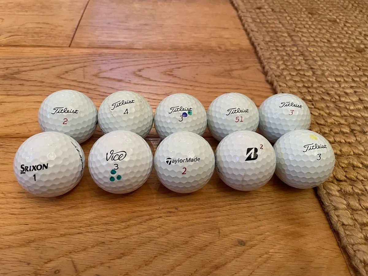 Golf Balls Titleist/Taylor Made/Srixon - Image 1