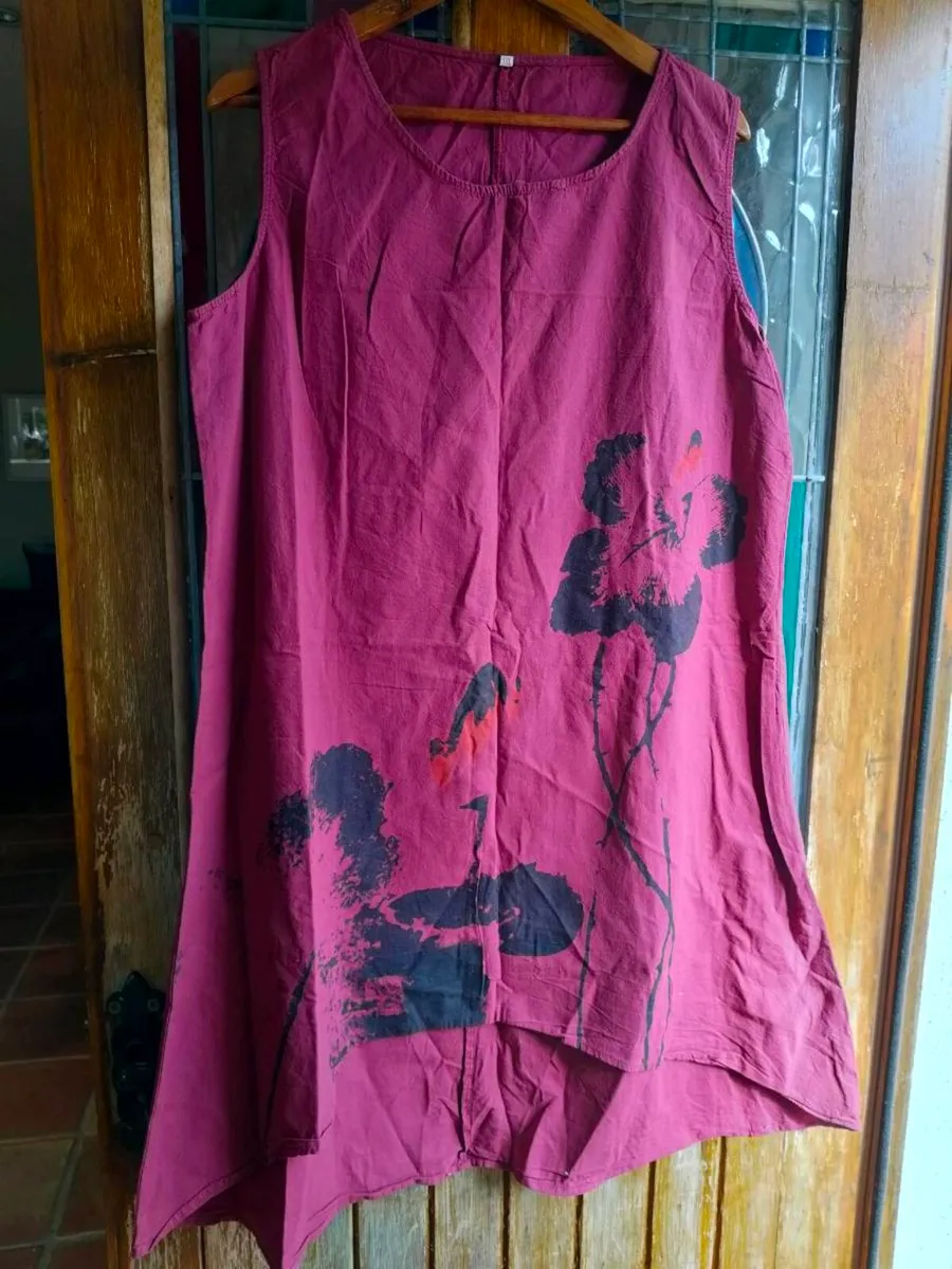Zanzea 100% Cotton Sleeveless High-Low Dress featu - Image 4