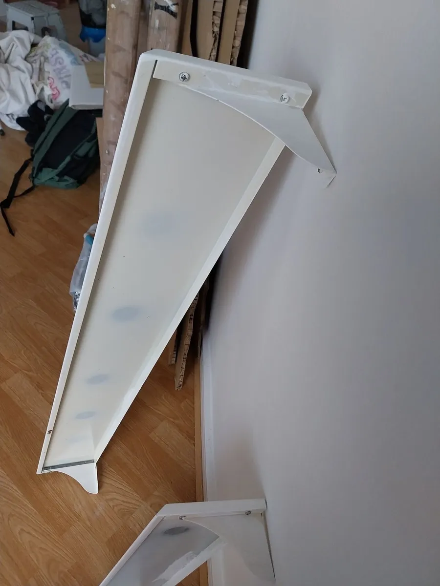 Metalic shelves x 2 - Image 3