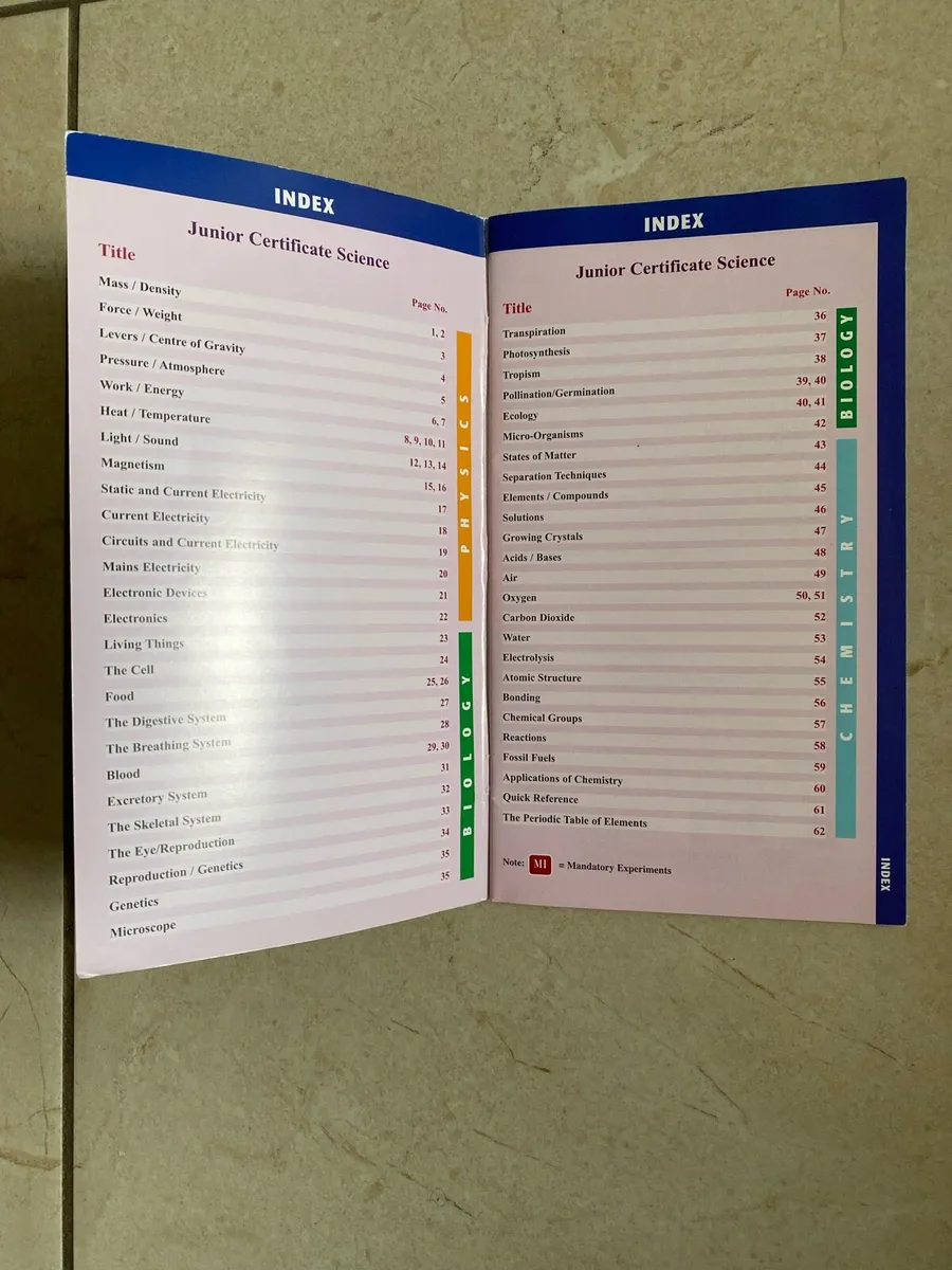 Junior Cert Science Higher & Ordinary Level - Image 2