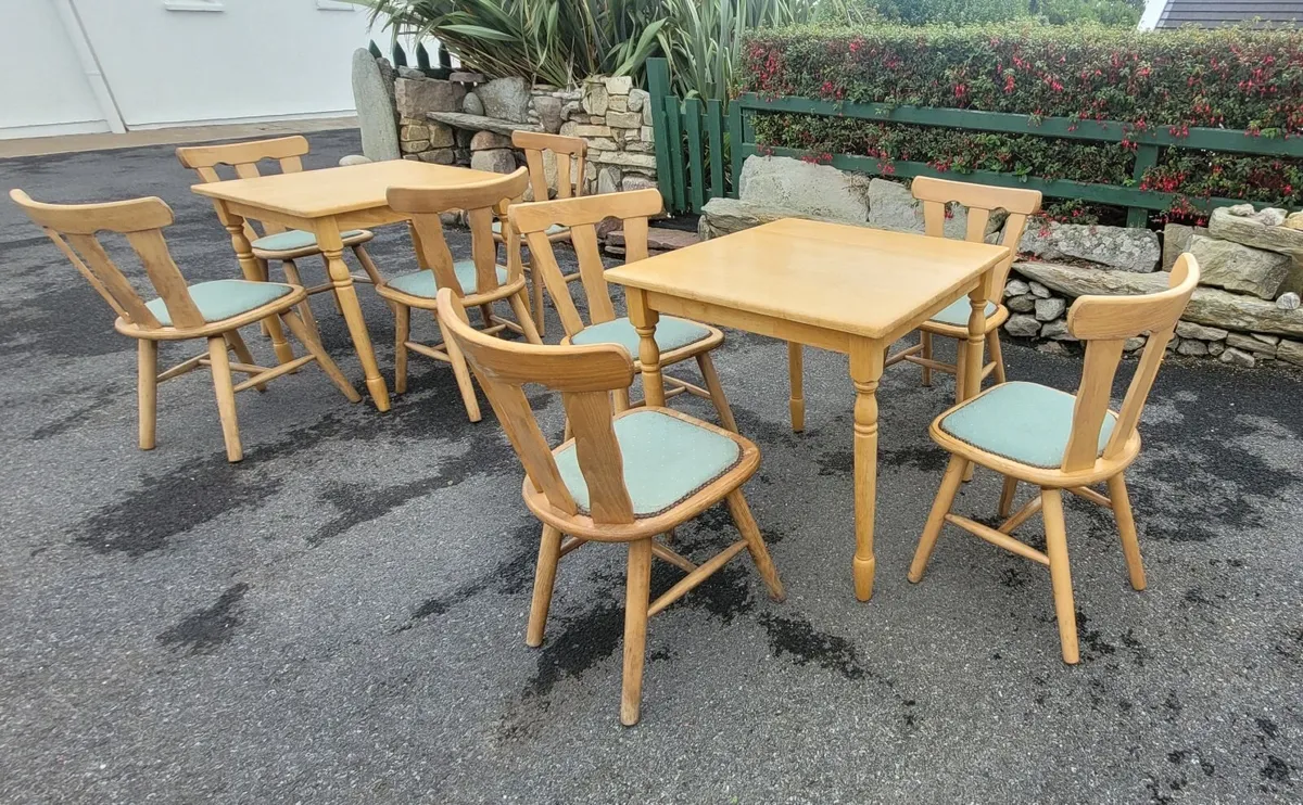 Square Tables and chairs - Image 1