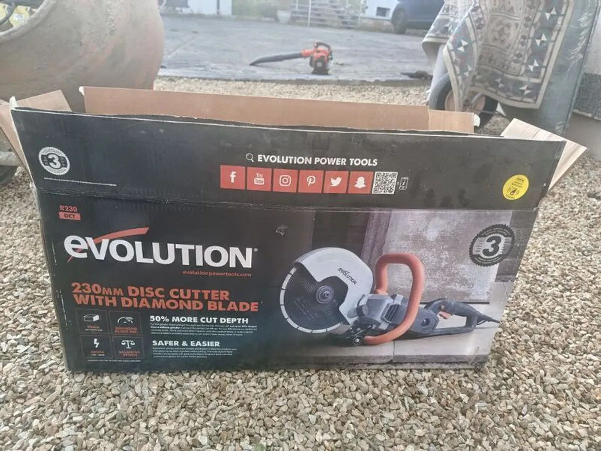Evolution R230DCT 230mm Electric Disc Cutter 220-240V - Image 3