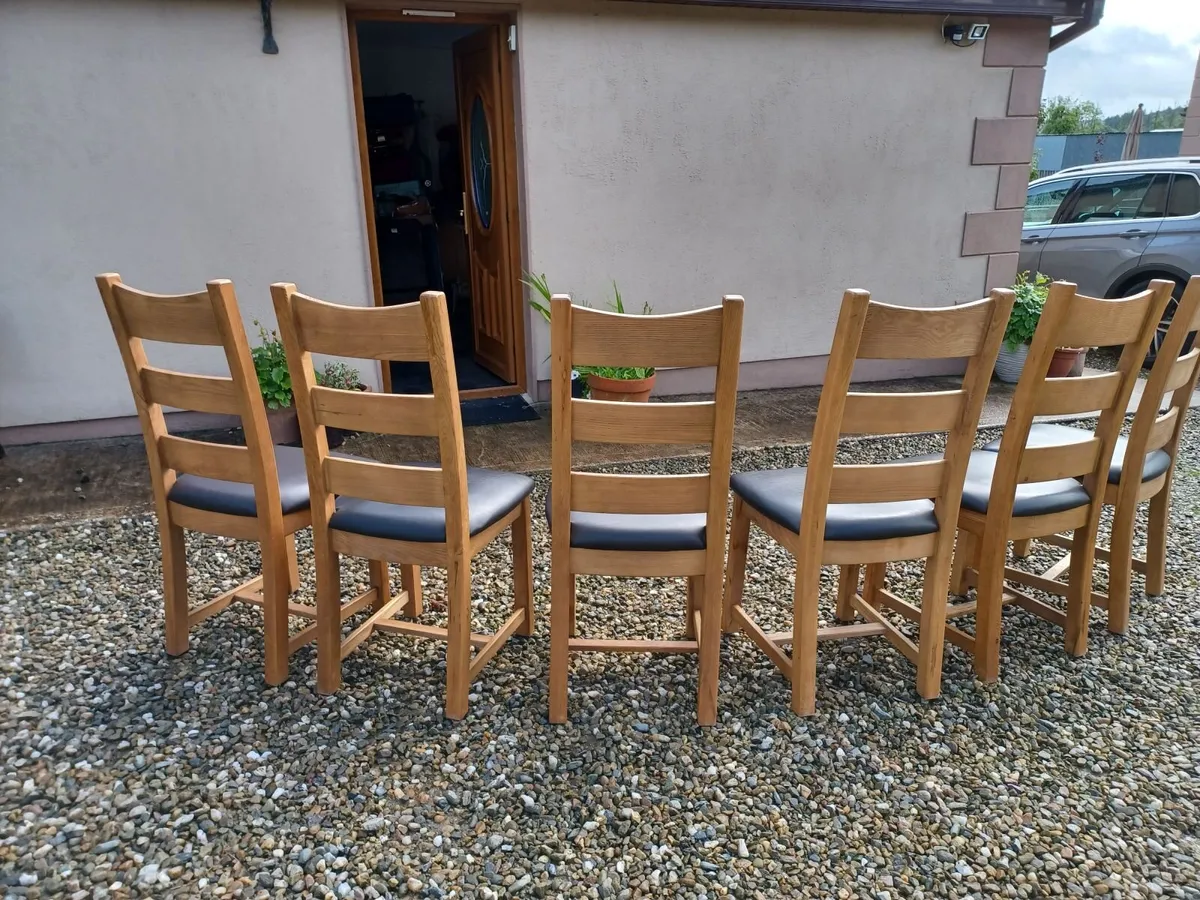 DINING ROOM CHAIRS X 6 - Image 2