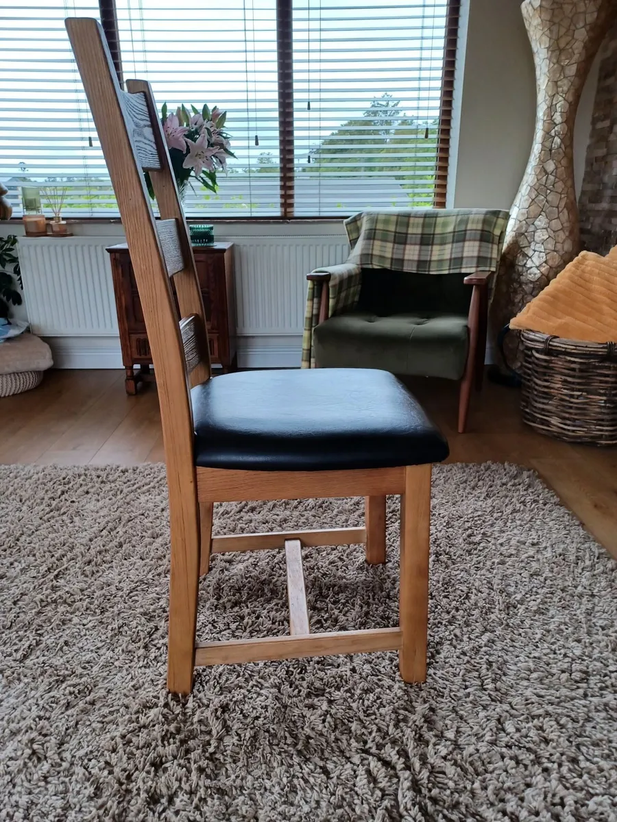 DINING ROOM CHAIRS X 6 - Image 4