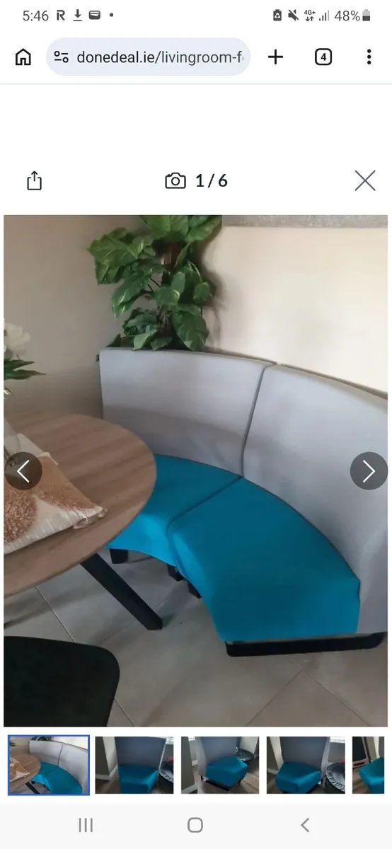 2 Armless Chairs - Image 1