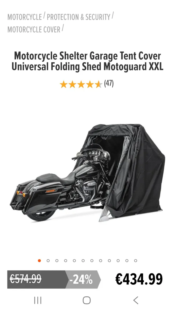 Motorcycle cover - Image 1