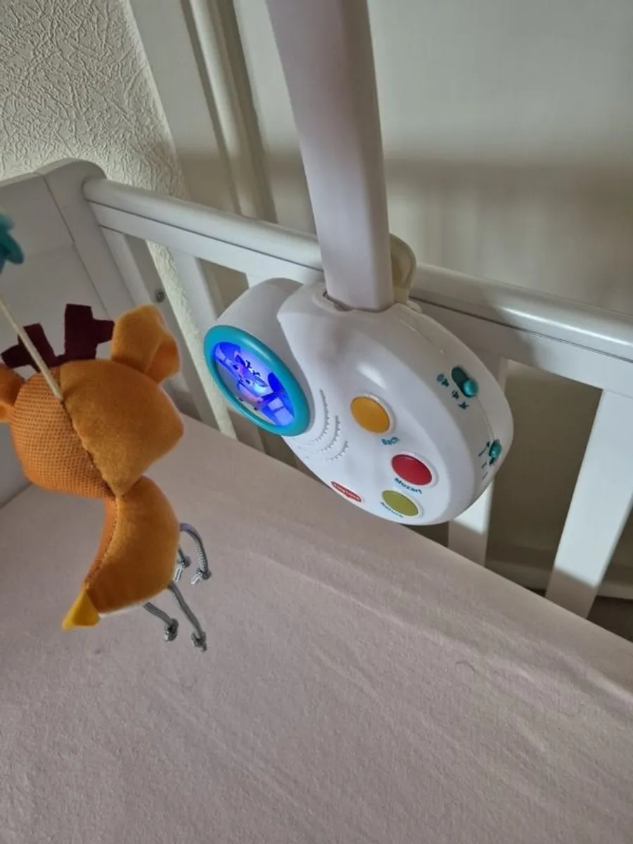Tiny Love Into the Forest Classic Cot Mobile & Detachable Music Box - Image 2