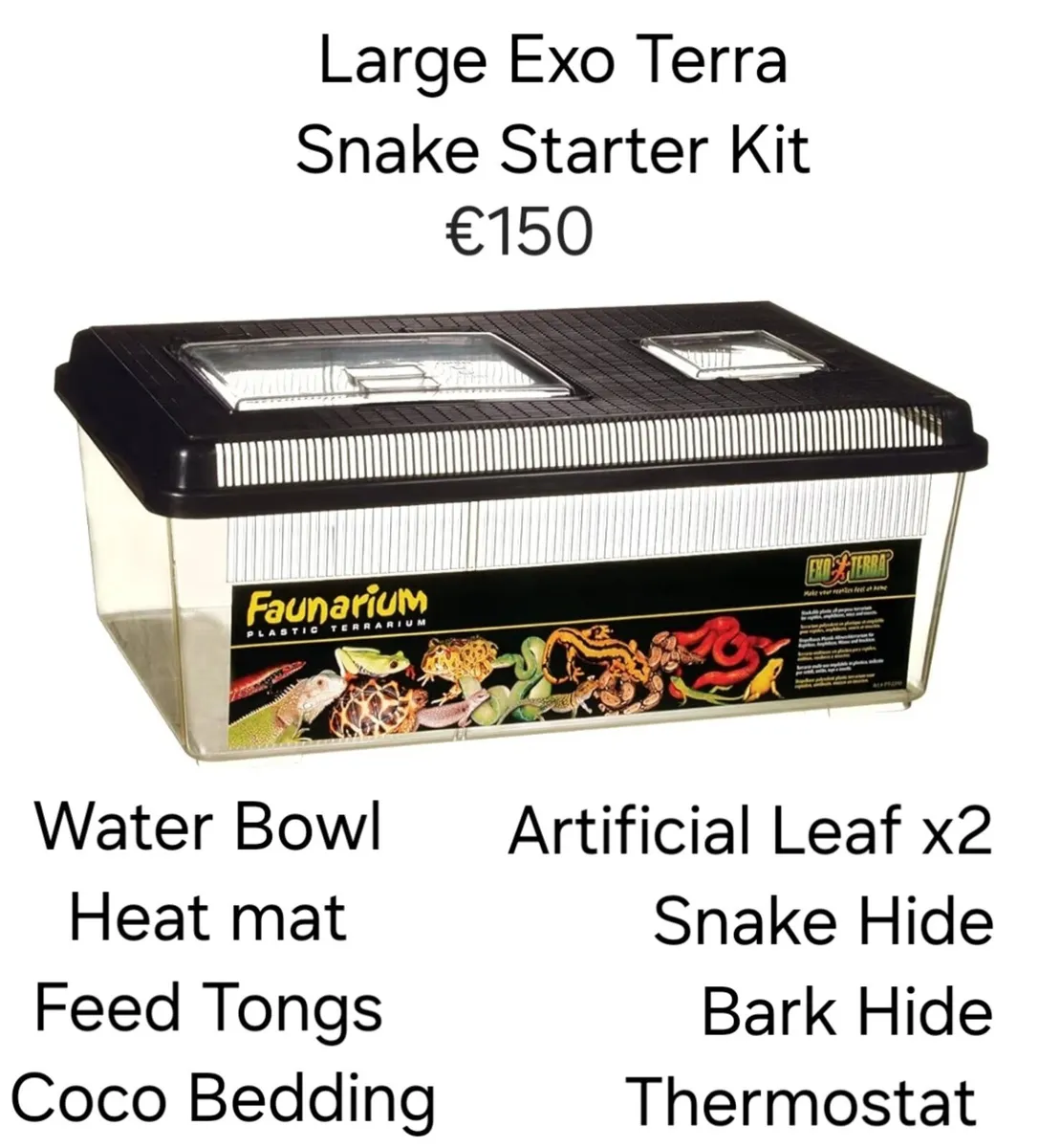 Snake Large Exo Terra starter kit - Image 1