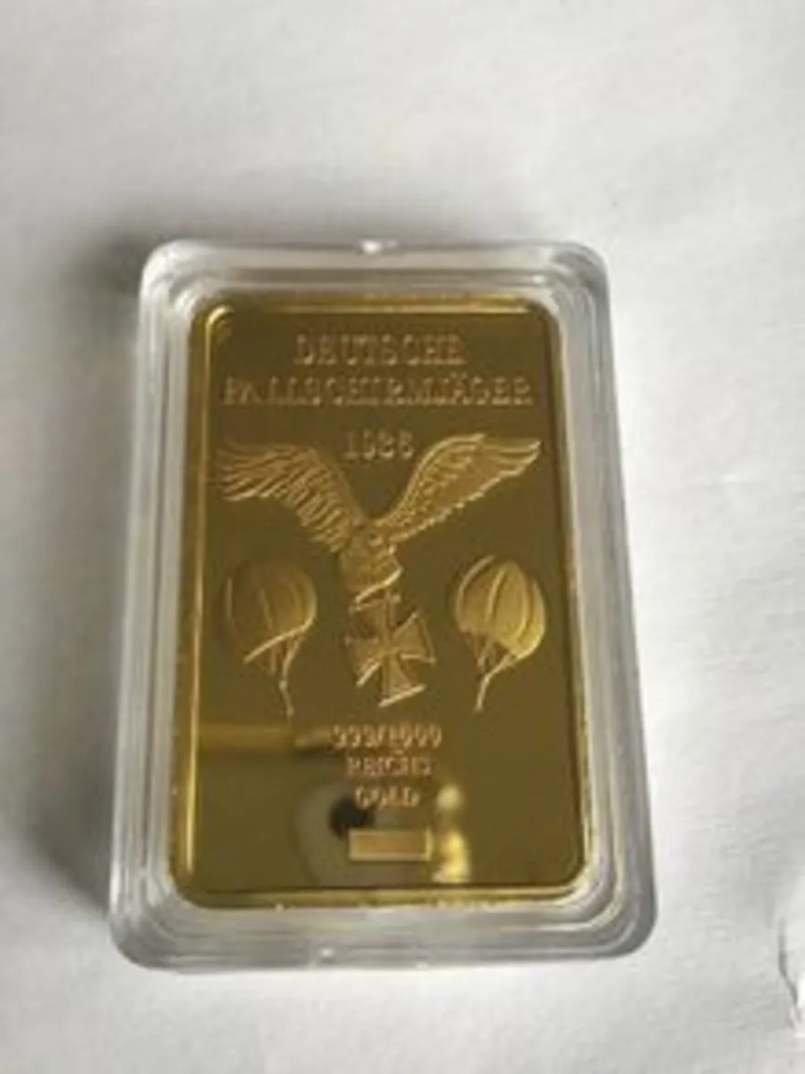 WW2 commemorative Ingot - The Fallschirmager
