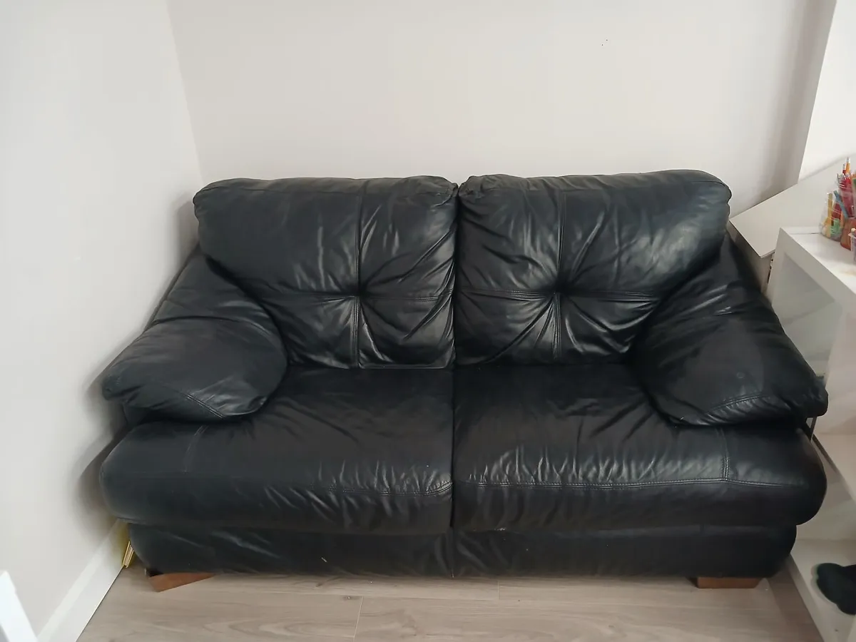 Leather sofa