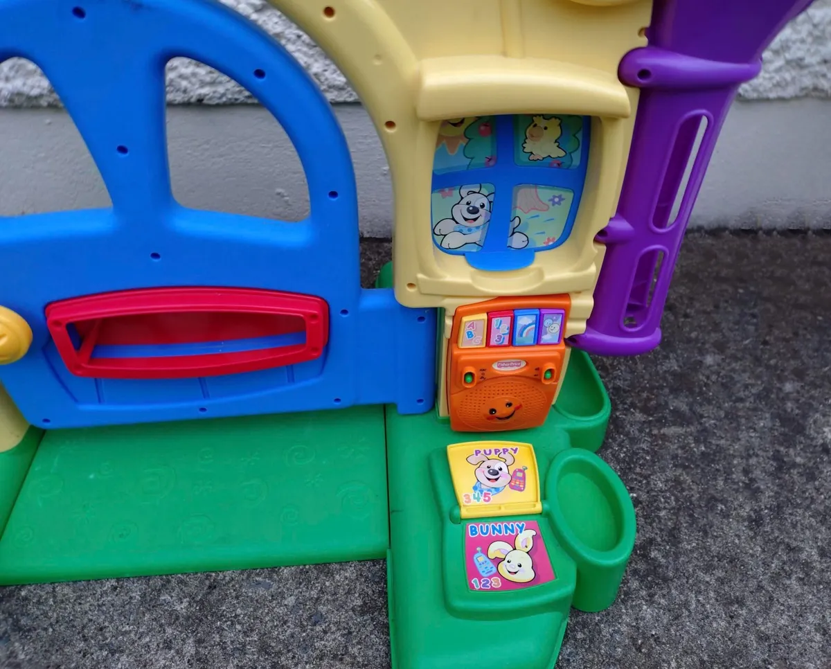 FISHER PRICE LAUGH & LEARN HOUSE (USED). - Image 4