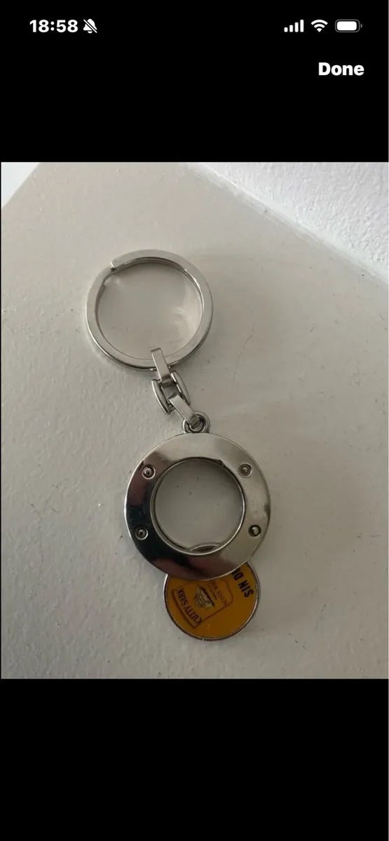 Cutty Sark Key Ring/ Trolly Coin - Image 3