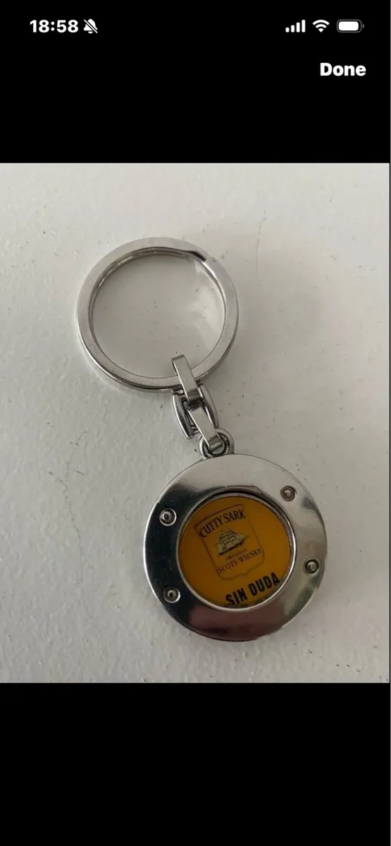 Cutty Sark Key Ring/ Trolly Coin - Image 2