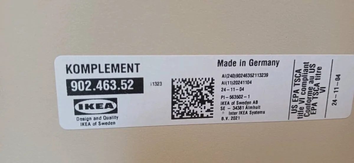Ikea Komplement Drawers 1000mm - Image 3
