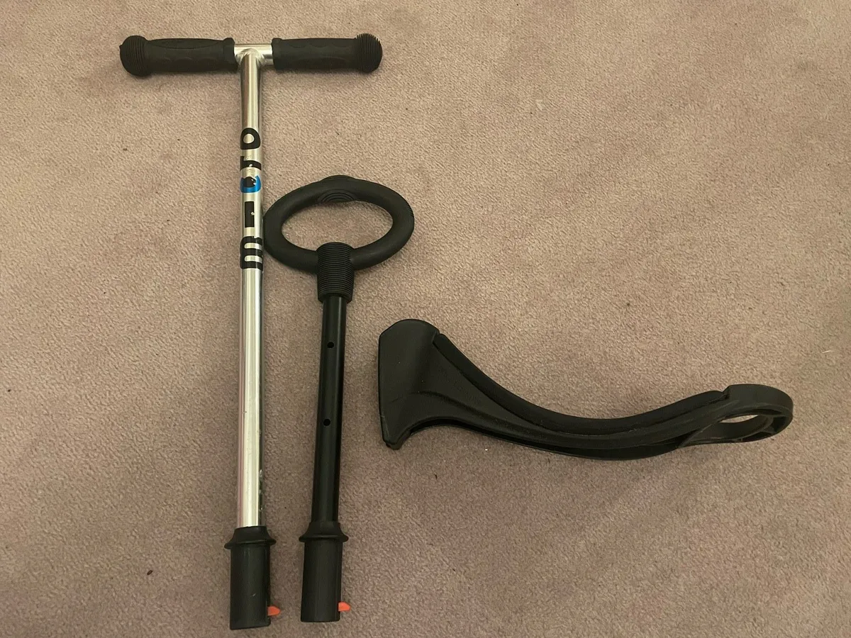 Mini Micro Scooter - Seat & Handles - Black - Image 1