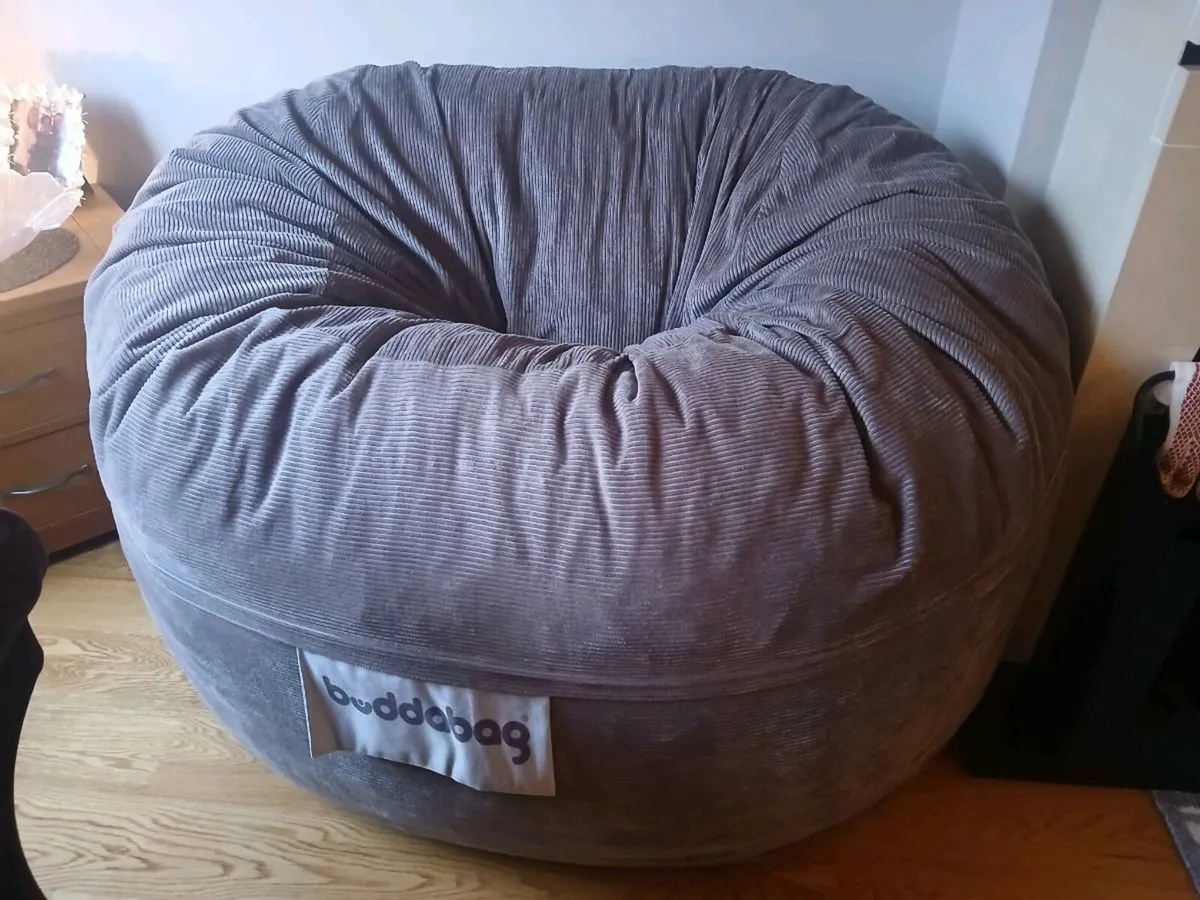Midi BuddaBag 5FT Grey Cord - Image 2