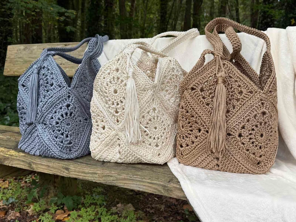 Handmade Crochet Bags - Image 1