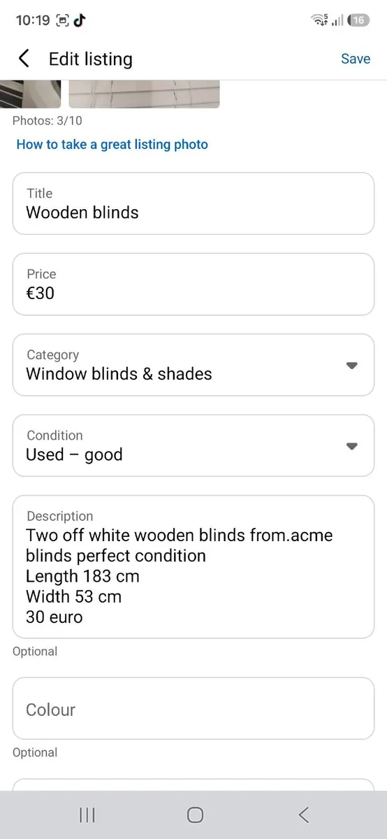 Wooden blinds - Image 4