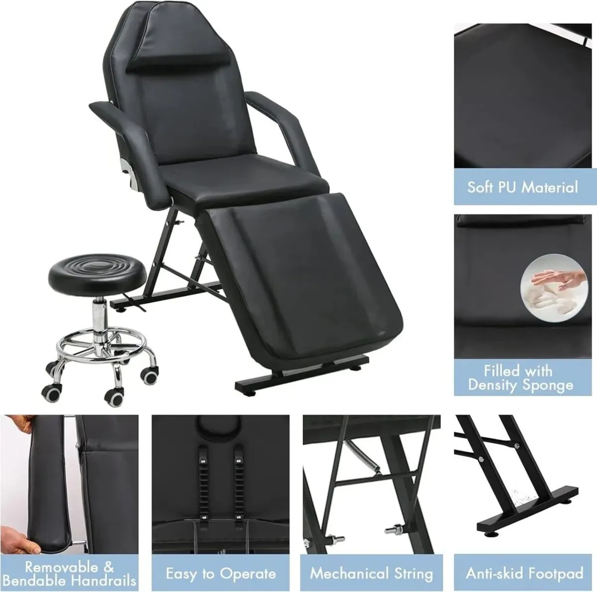 Massage Bed Chair Professional Beauty Salon - Image 2