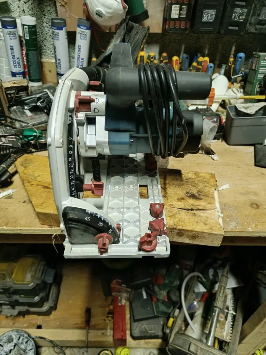 Erbauer track saw and rails - Image 2