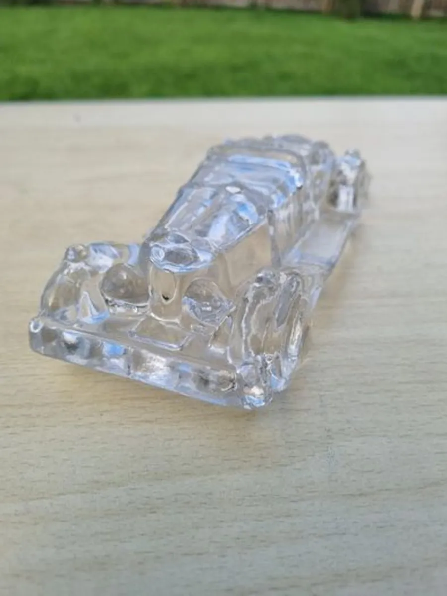 Vintage glass model Mercedes SSK - Image 2